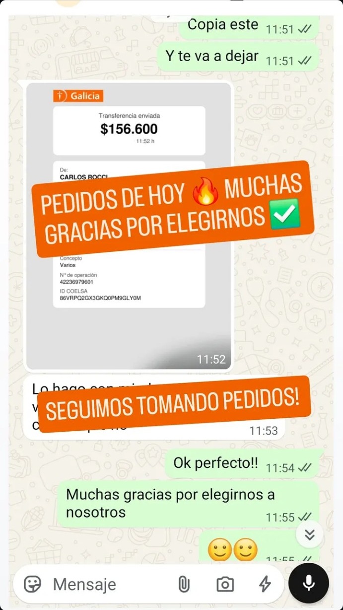 Referencia real de cliente 13